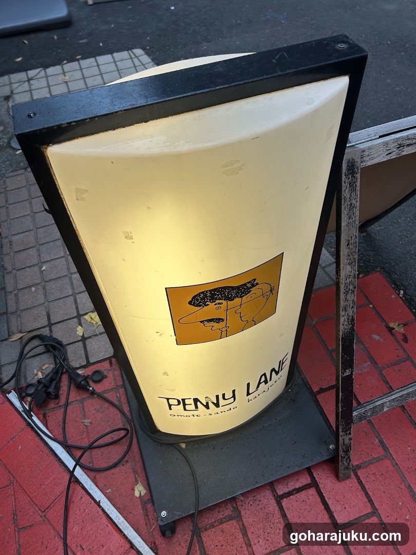 Peny Lane Neon Sign