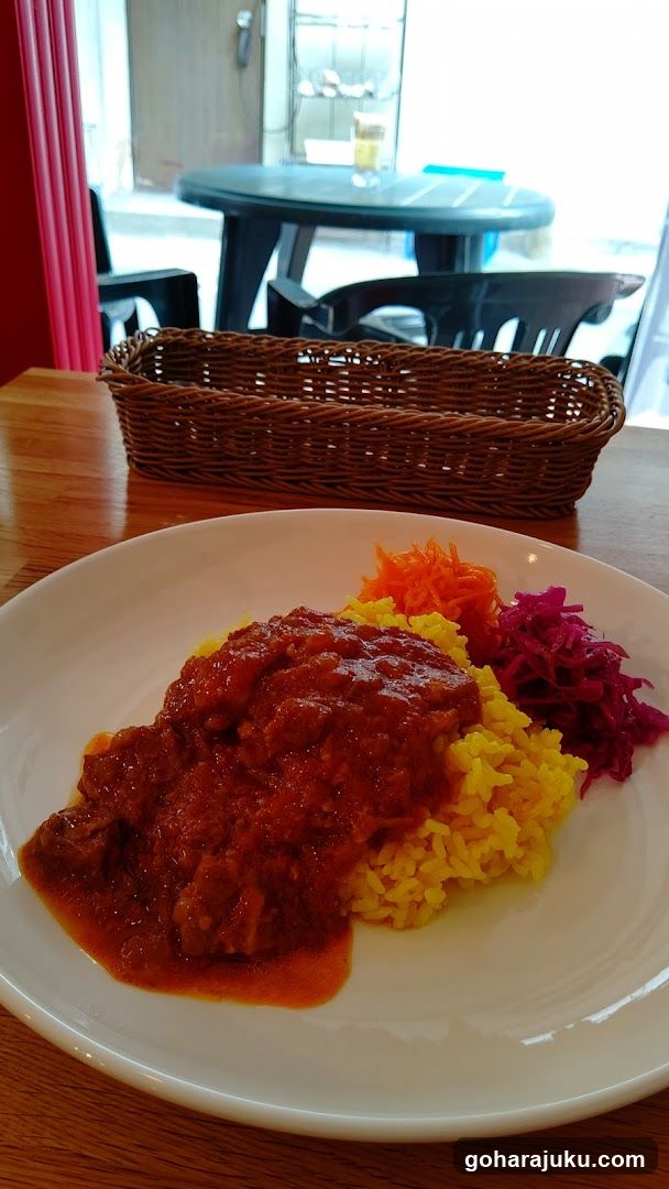 Meal with Curry and Rice