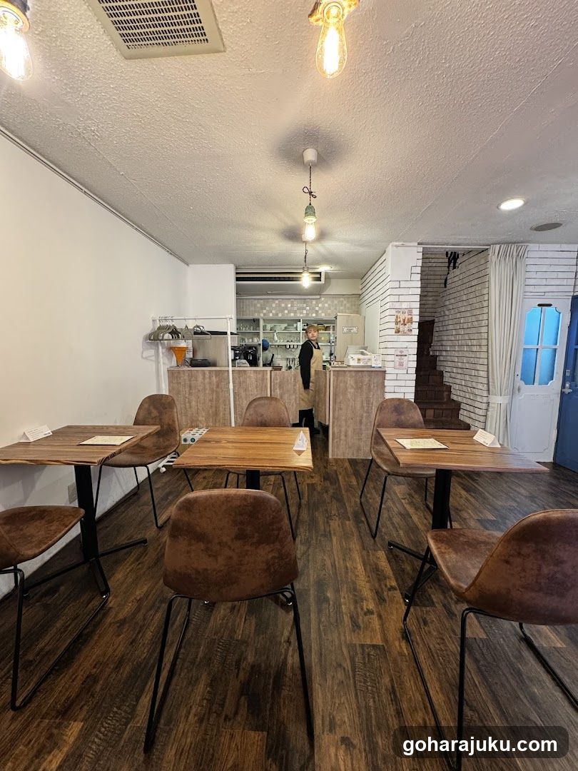 Interior of a cozy cafe or restaurant