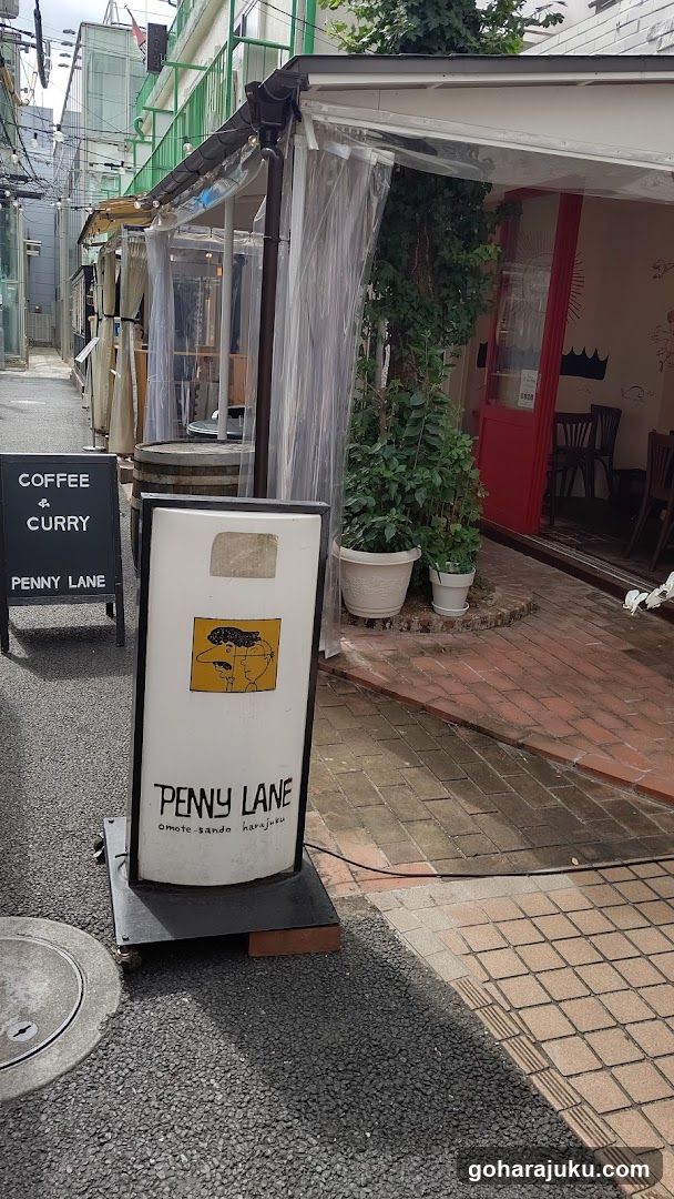 Penny Lane Coffee & Curry Signage
