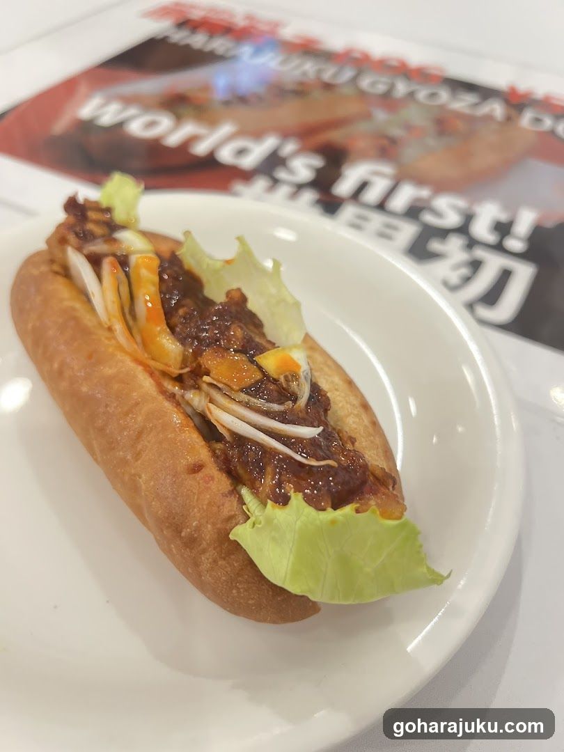 Food Item on Plate with Background Ad