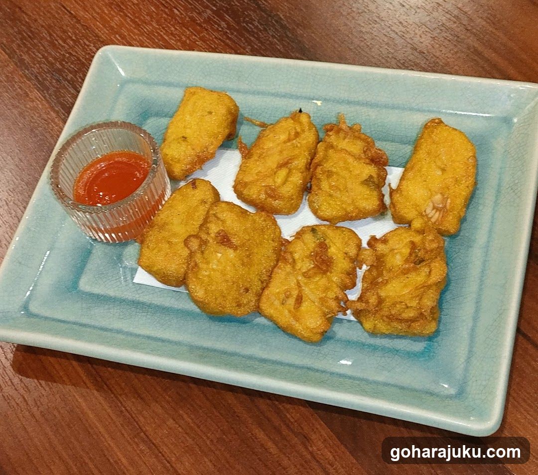 Fried Snacks with Sauce