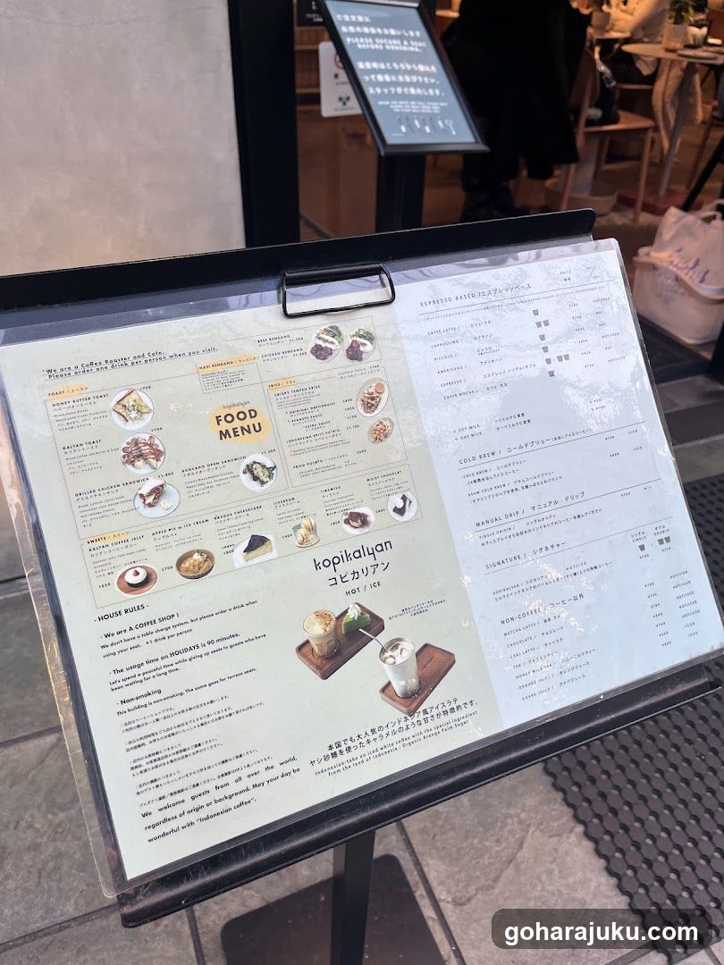 Kopikatan Menu Board