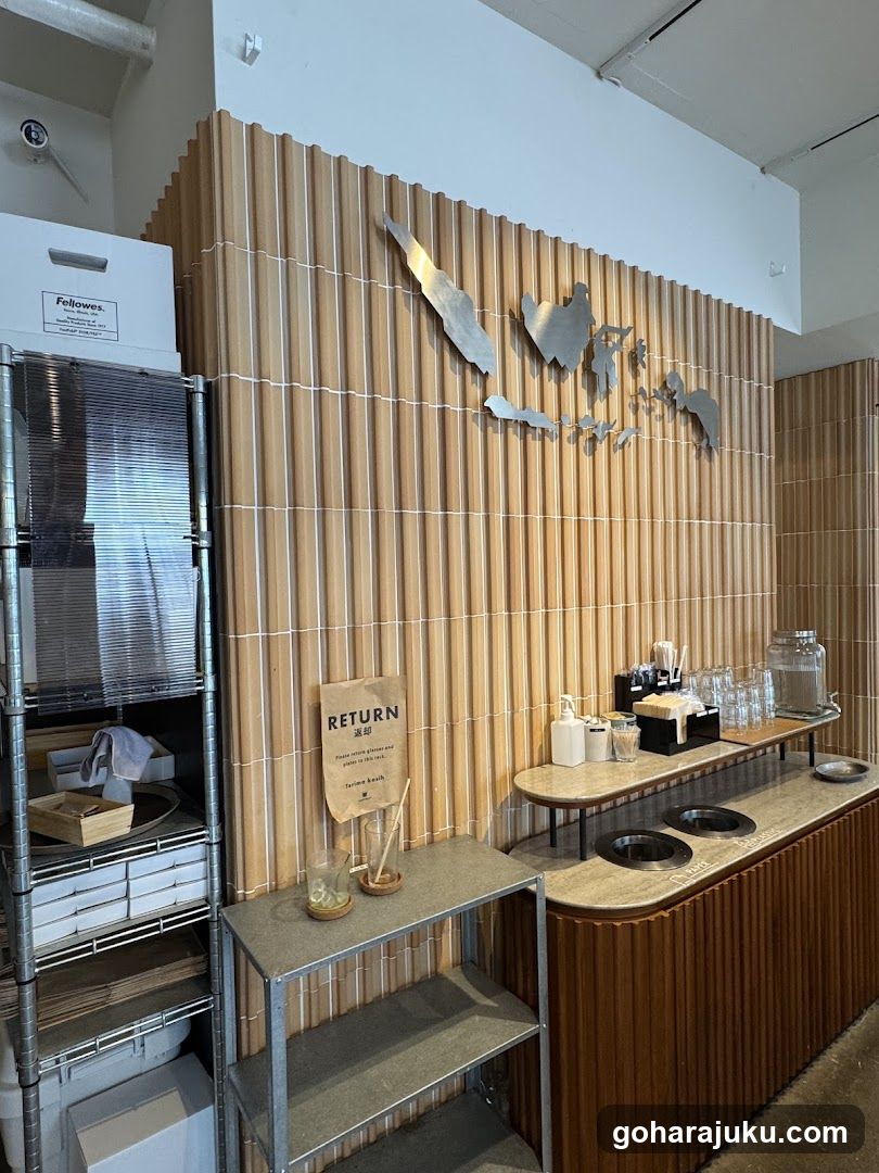Interior of a cafe or shop