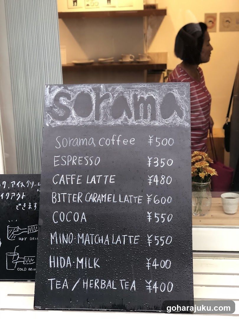 Sorama Menu Board