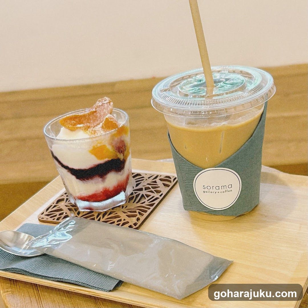 Sorama Coffee Dessert and Iced Latte