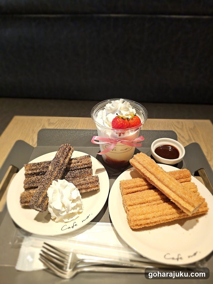 Churro Dessert Set