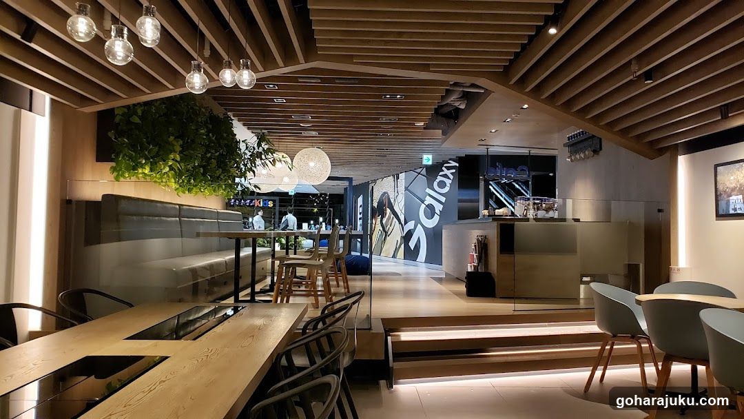 Modern Interior Space with Samsung Display