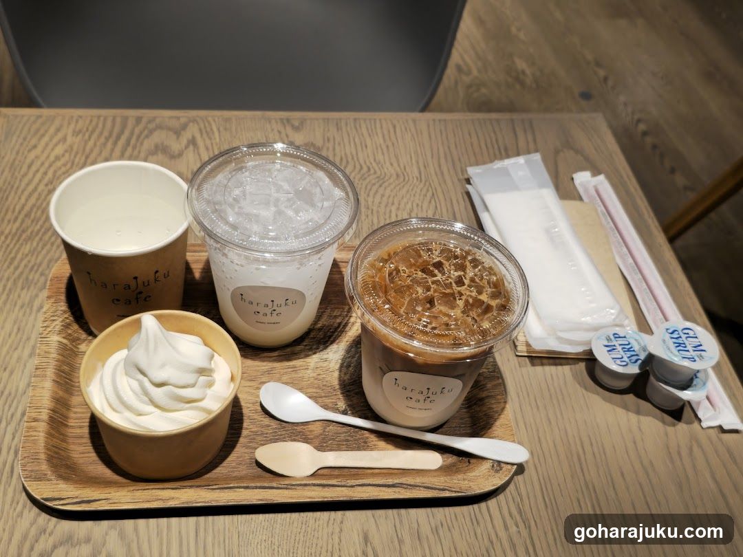 harajuku cafe tray set