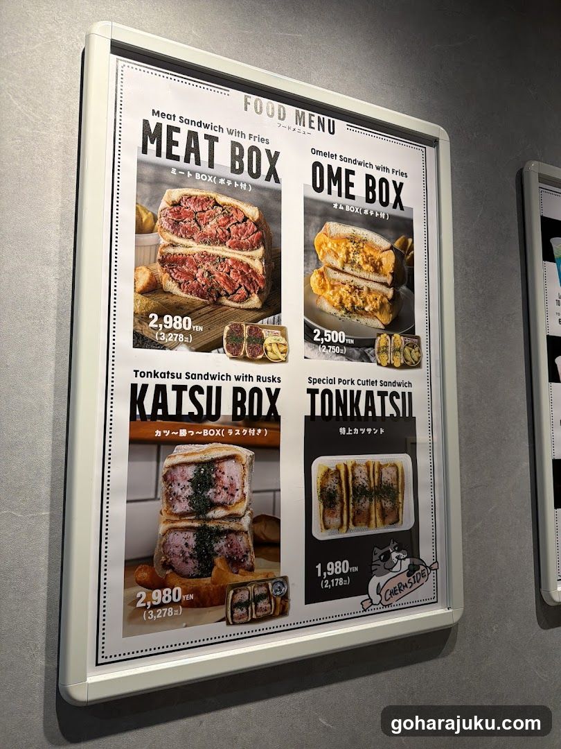 Food Menu Board