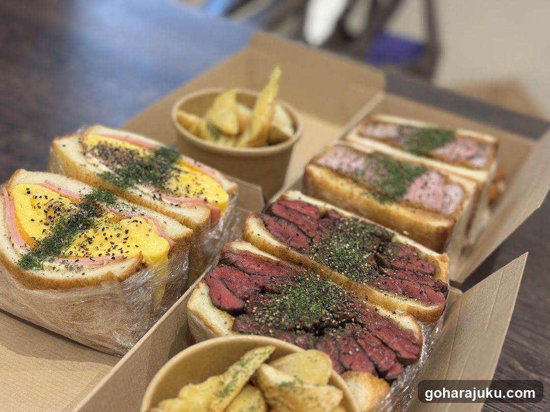 Sandwich Box with Fries