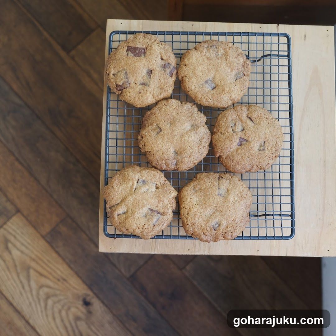 Chocolate Chip Cookies on Cooling Rack