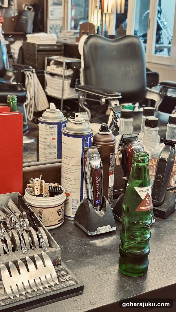 Barber Shop Interior Counter