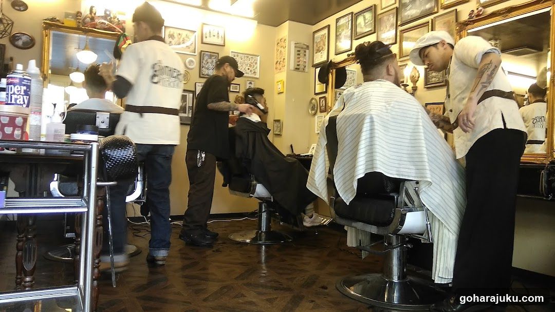 Barbershop Interior Scene