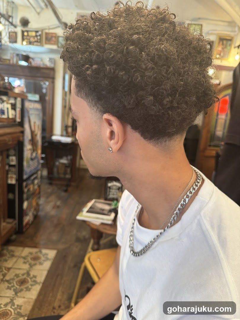 Barber Shop Interior Side View