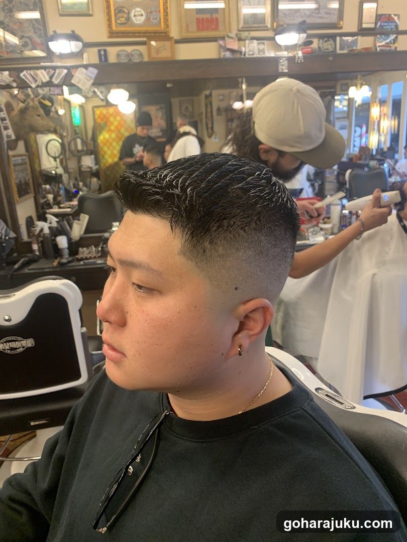 Barbershop Interior Scene