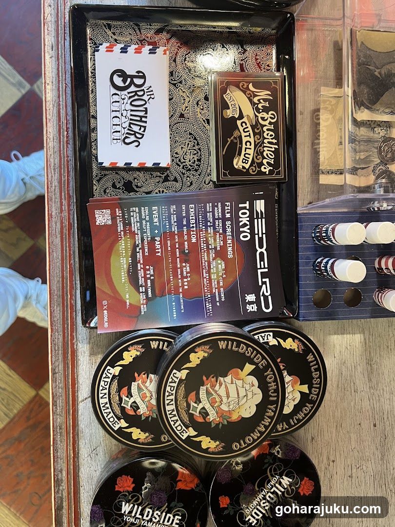 Brothers Cut Club Merchandise Display