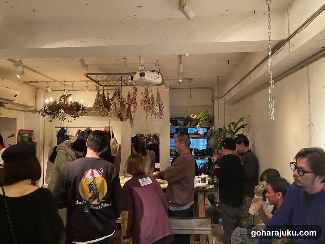 Interior Gathering at a Small Venue