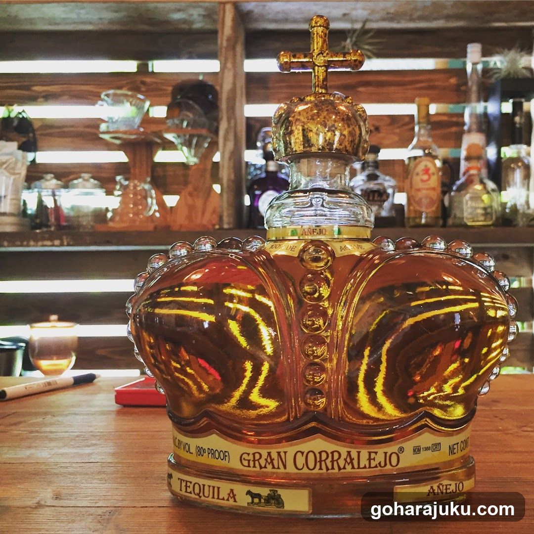 Tequila Bottle Display