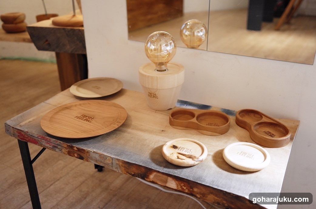 Wooden Tabletop Display