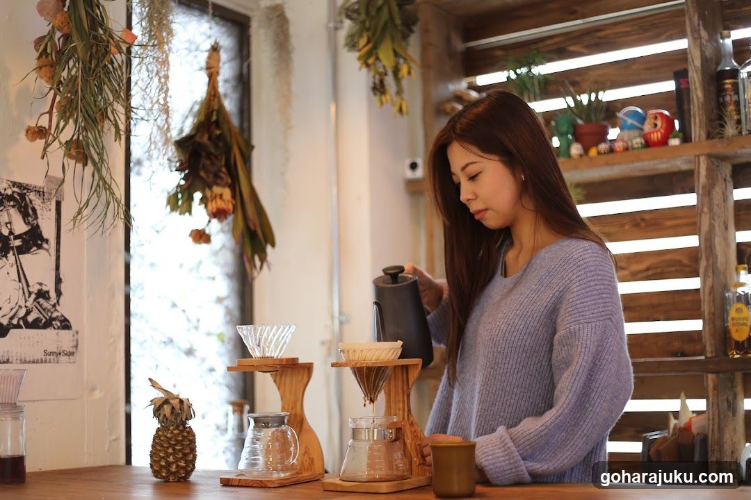 Coffee Brewing Scene