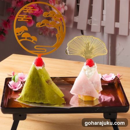 Dessert Display with Traditional Motifs
