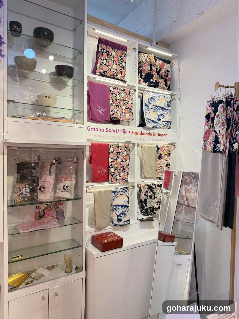 Kimono Scarf/Hijab Display