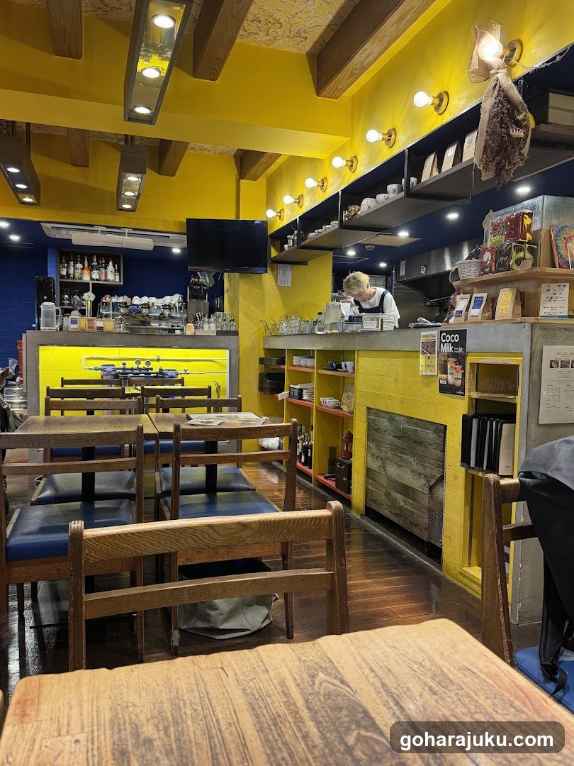 Yellow Interior Cafe