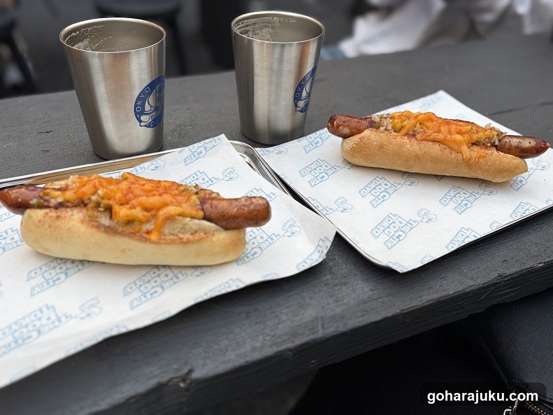 Hot Dogs with Toppings