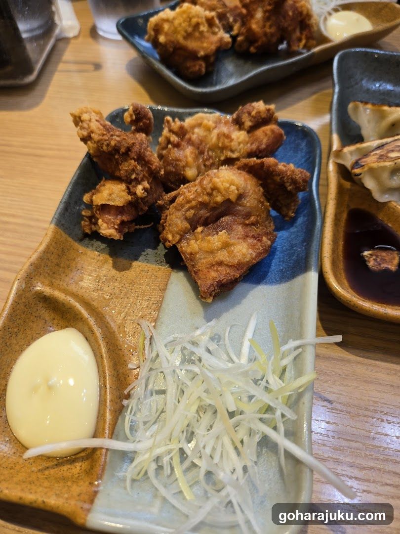 Fried Chicken with Side Dishes