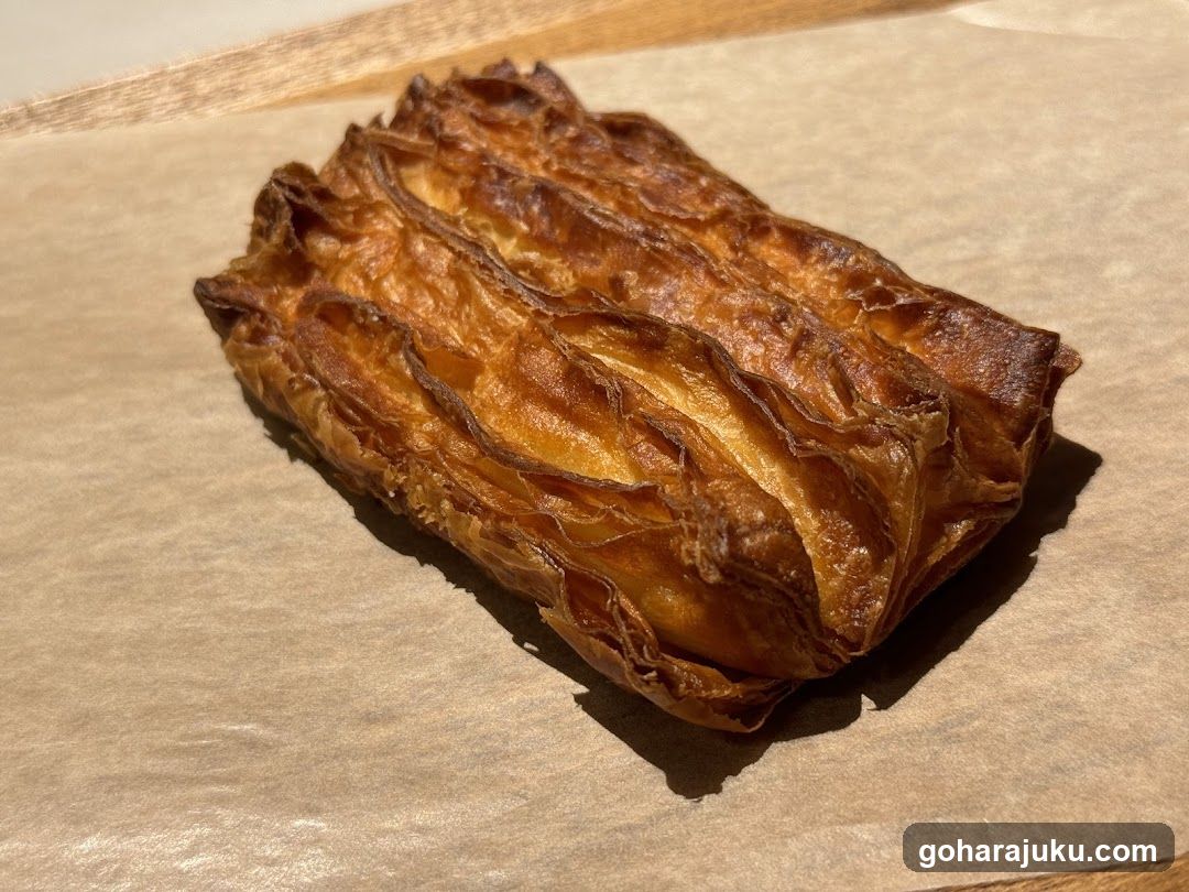 Baked Pastry on Parchment Paper