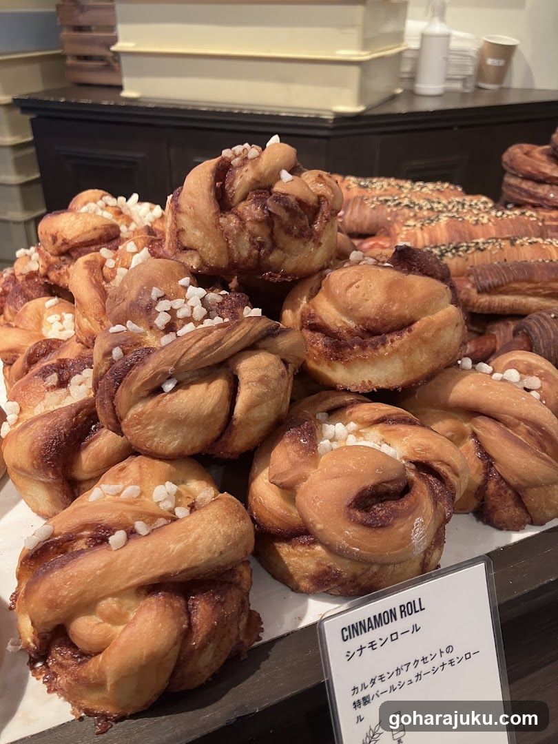 Cinnamon Rolls Display