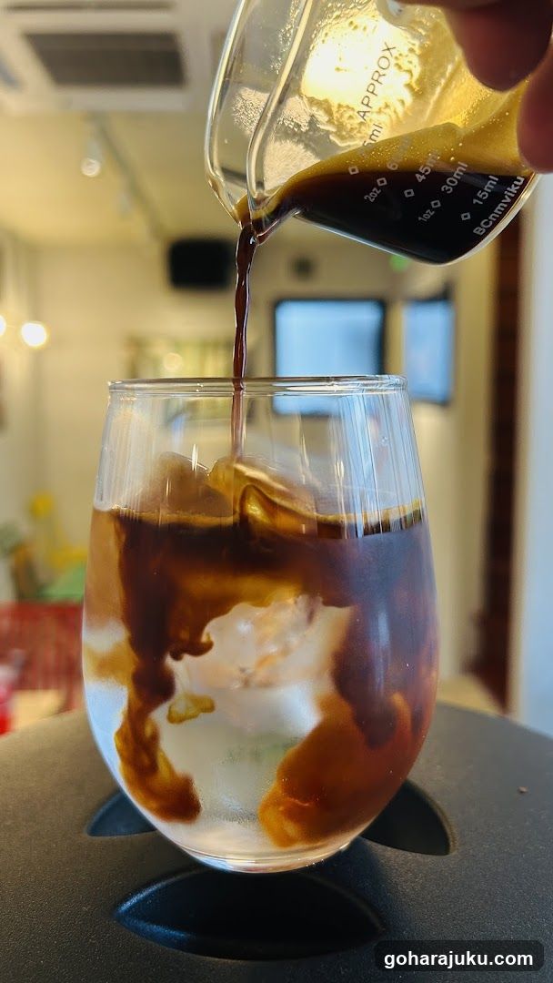 Pouring Coffee into Glass