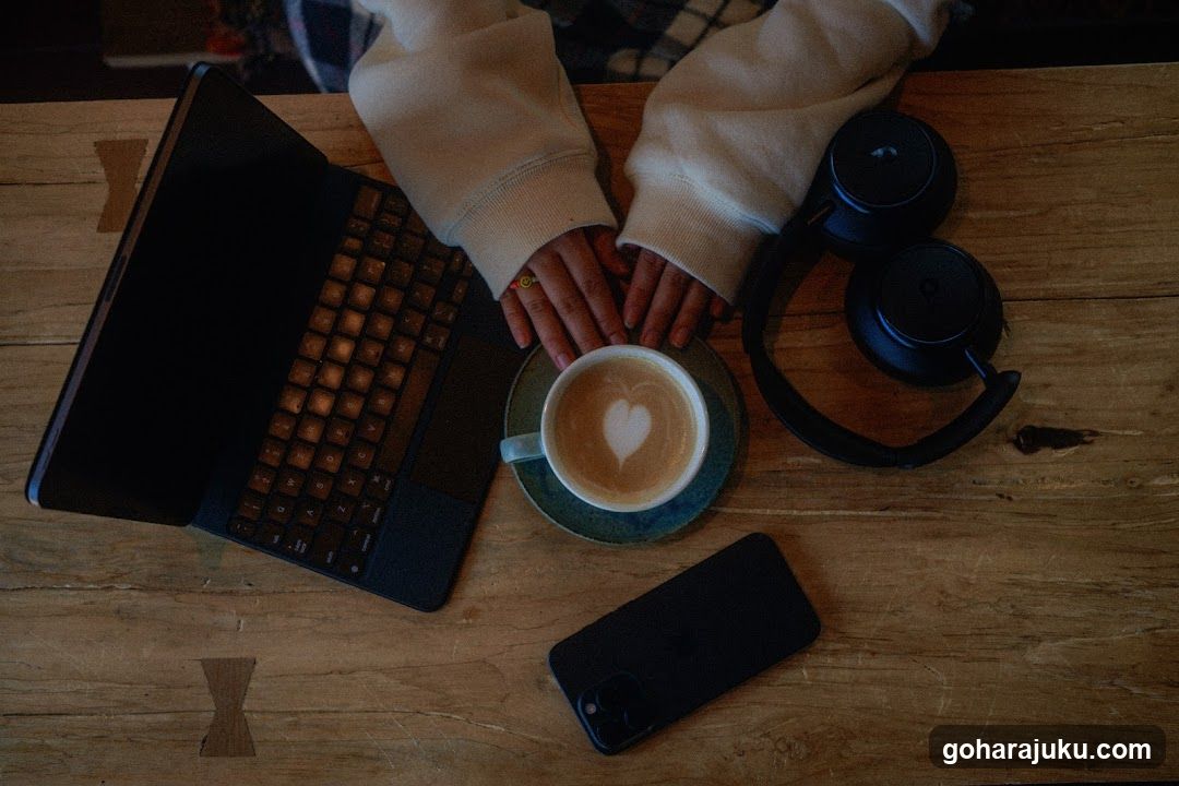 Coffee and Work Setup