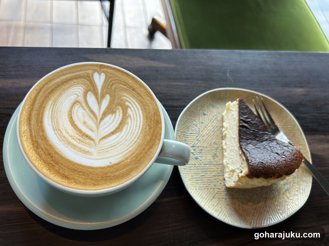 Latte and Cheesecake