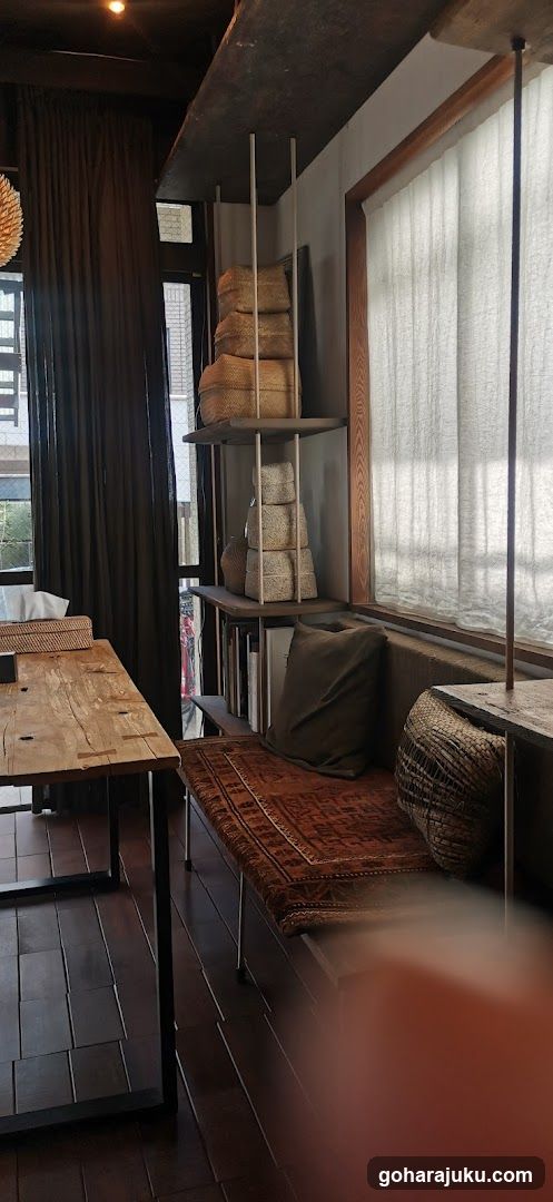 Interior of a cozy cafe or shop
