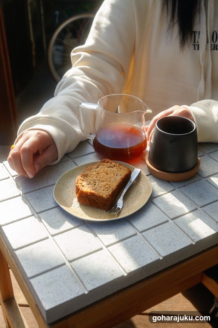 Outdoor Coffee and Cake