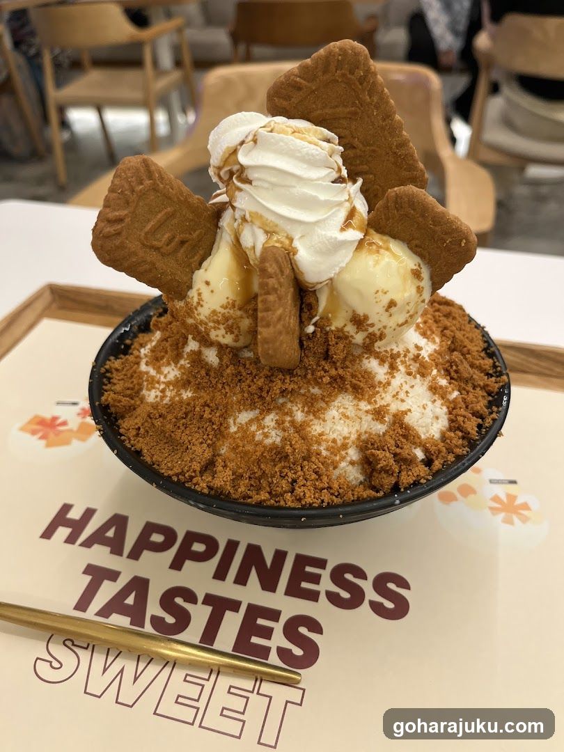 Baked Cookie Dessert with Ice Cream