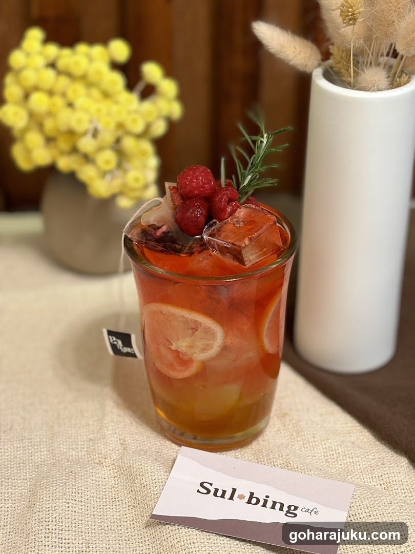 Sulbing Cafe Drink Display