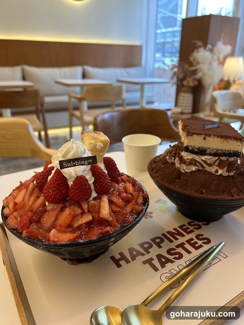 Dessert Spread at Cafe