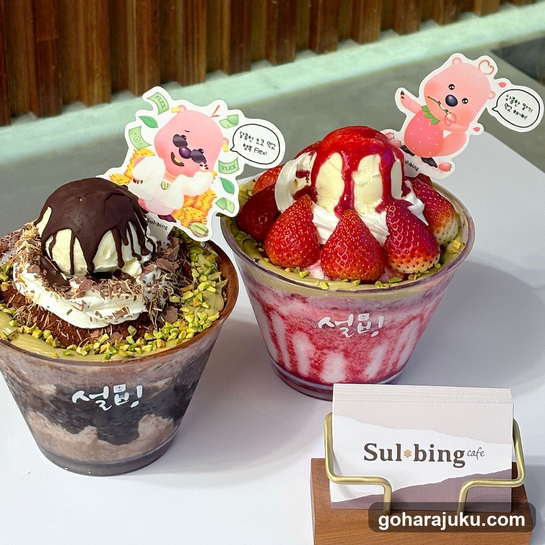 Sulbing Cafe Desserts