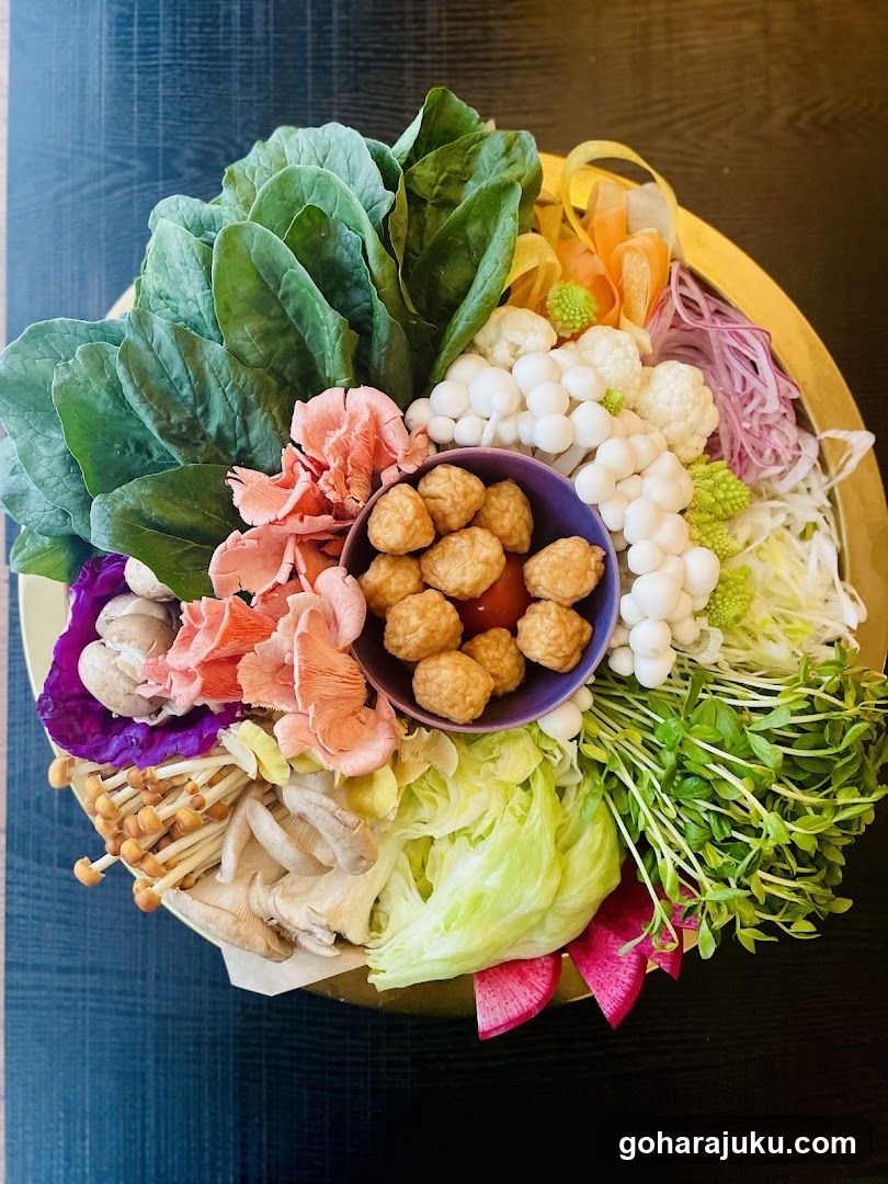 Assorted Fresh Vegetables and Mushrooms