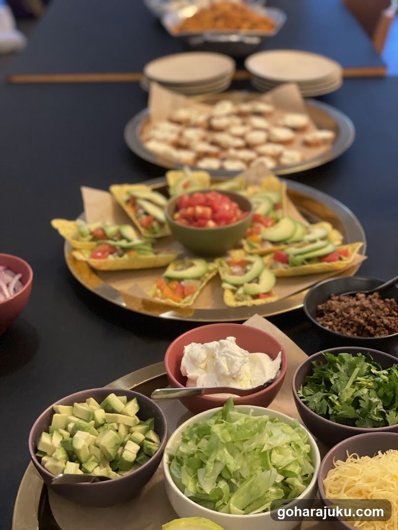 Taco Bar Spread