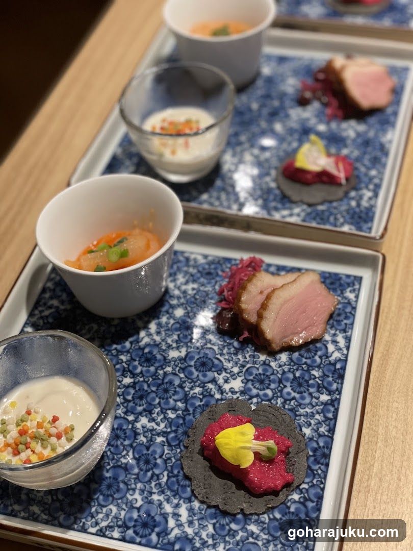 Fine Dining Platter with Sashimi and Appetizers