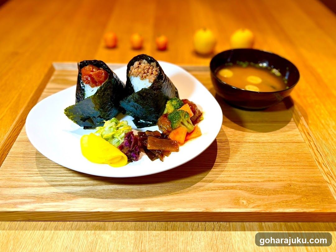 Onigiri and Side Dishes