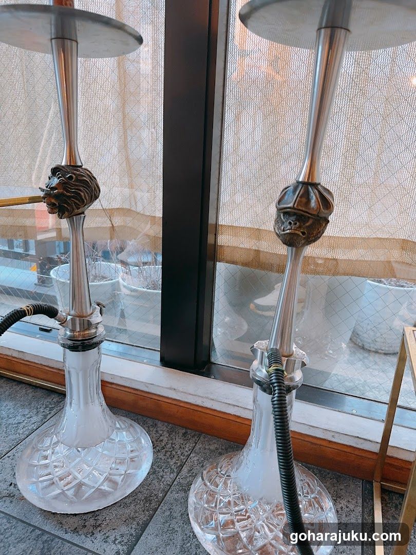 Hookahs by Window