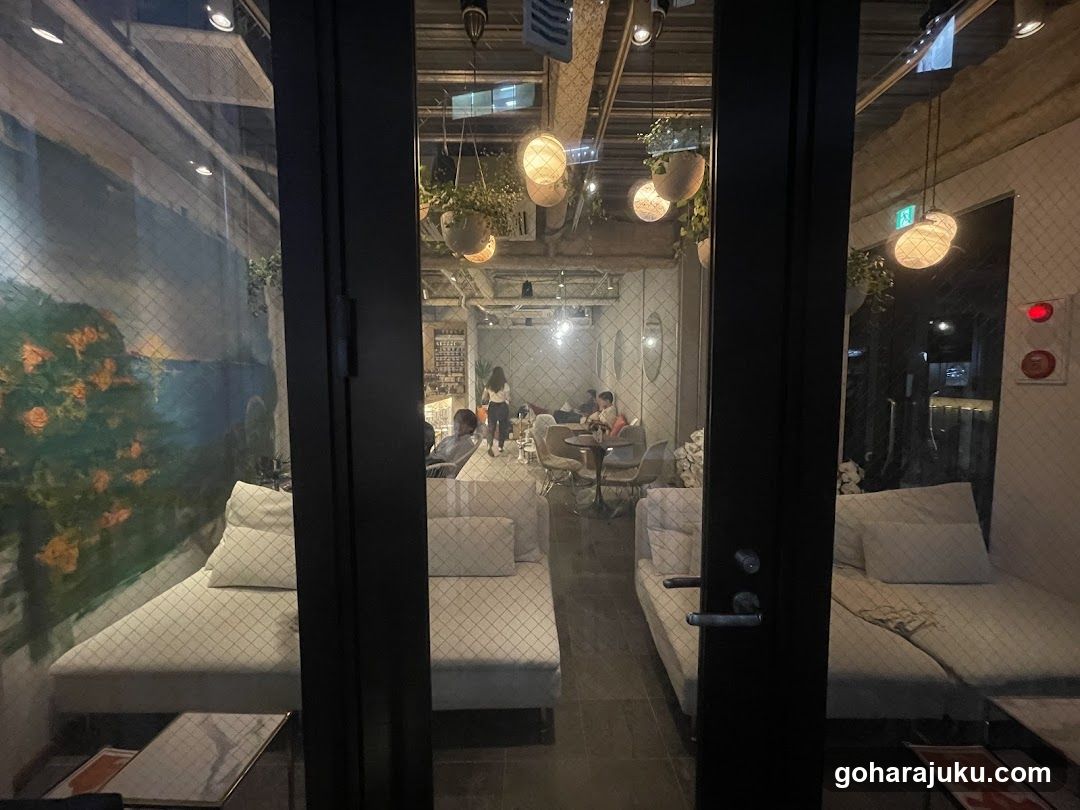 Interior View of a Modern Lounge or Cafe