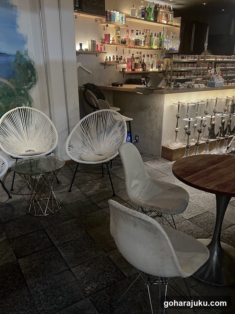 Interior of a bar or lounge