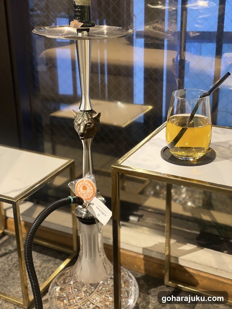 Hookah and Drink Display