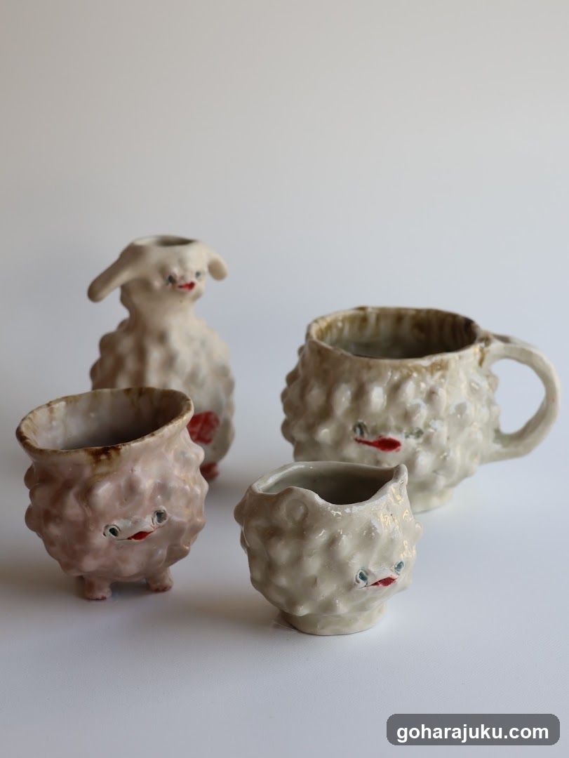 Ceramic Animal Vessels